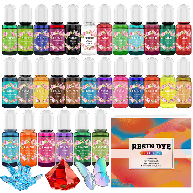 Candle Making Experience - Epoxy Resin Pigment Kits Candle Dye
