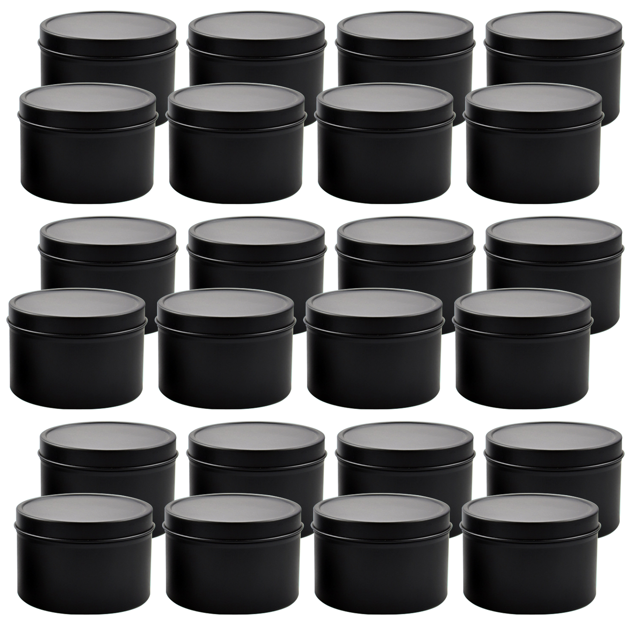 Candle Making Pot - 4oz/ 8oz Candle tins with lids,Christmas