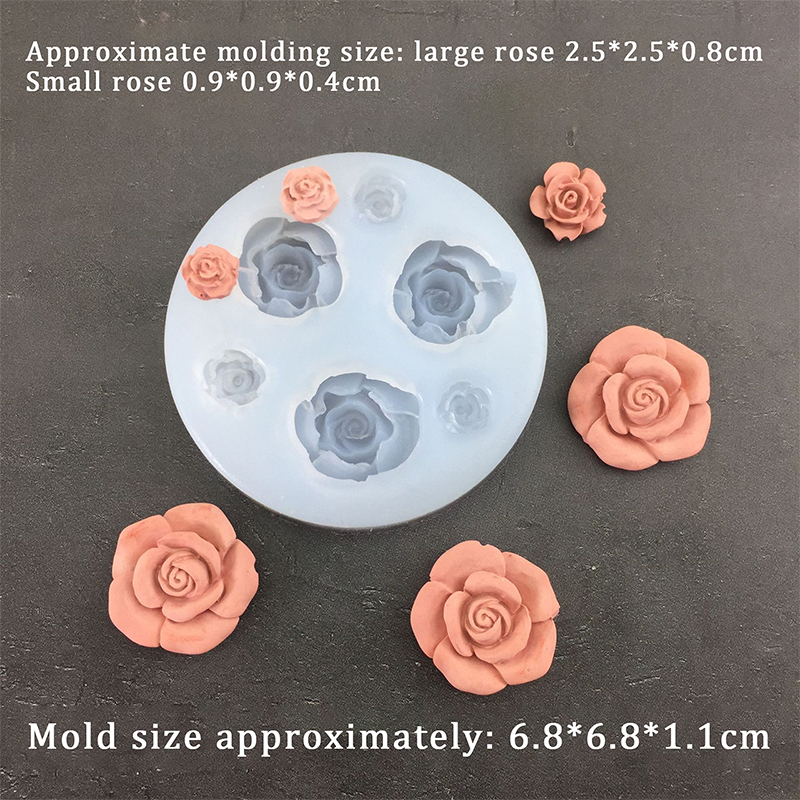 3D Rose Flower Shape Leaf Sili – Candle Making Tools Bewertung und Preis