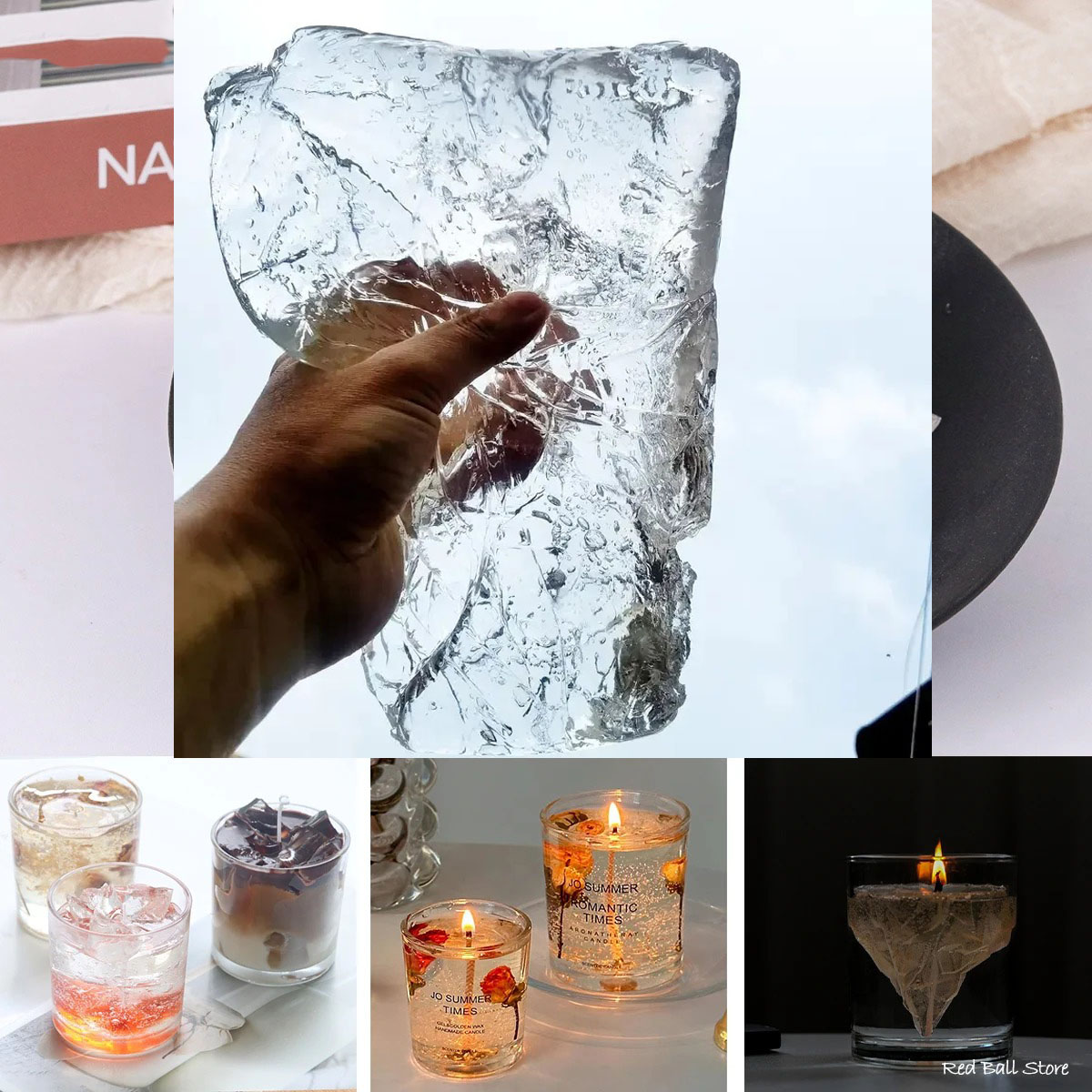 100G Jelly Wax Wholesale DIY H – Candle Making Material Wholesale Bewertung und Preis