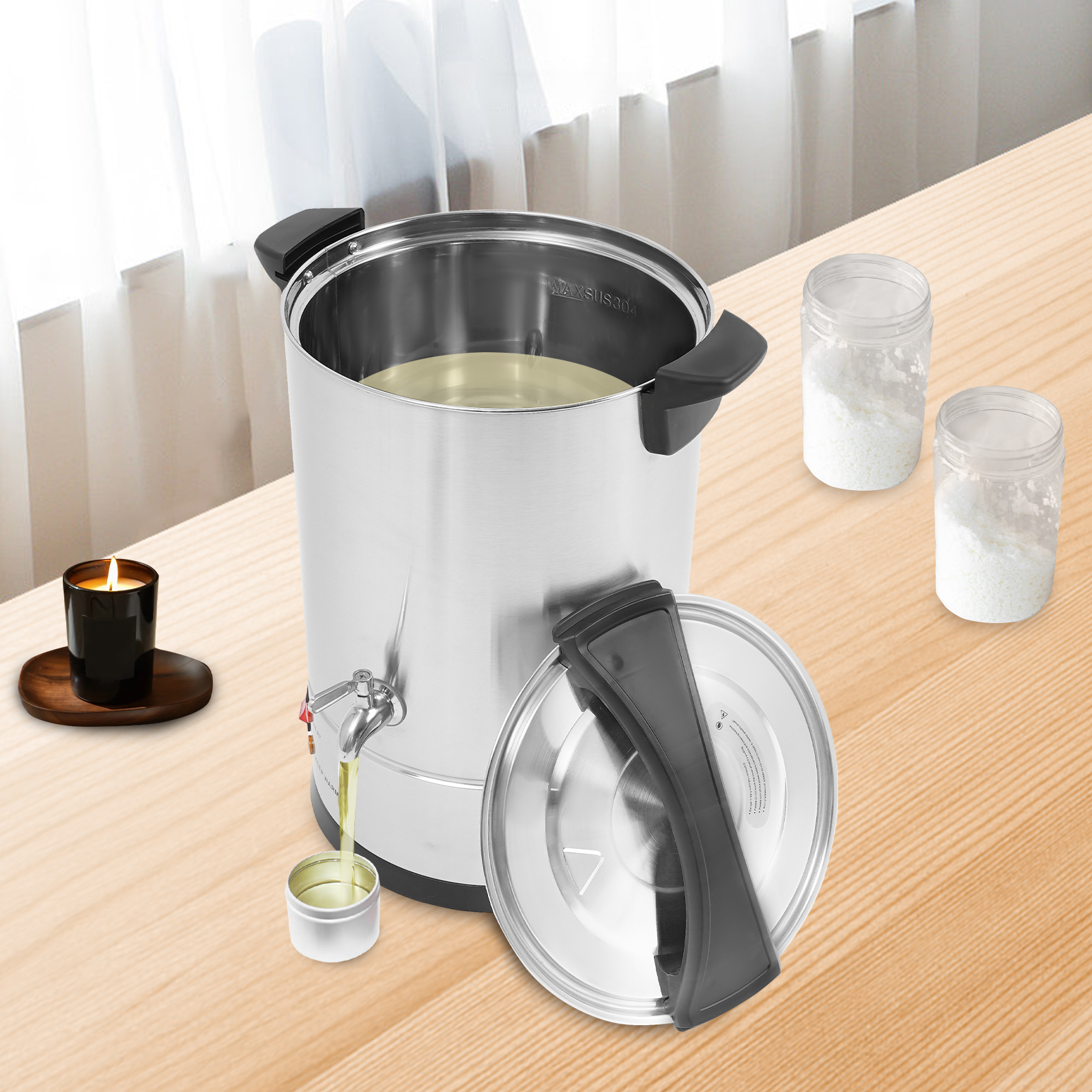 1200 W Electric Wax Melter, 12 – Candle Making Pot Bewertung und Preis