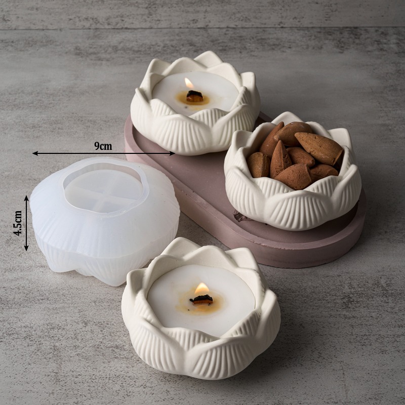3D Lotus Candle Holder Silicon – Candle Making Process Bewertung und Preis