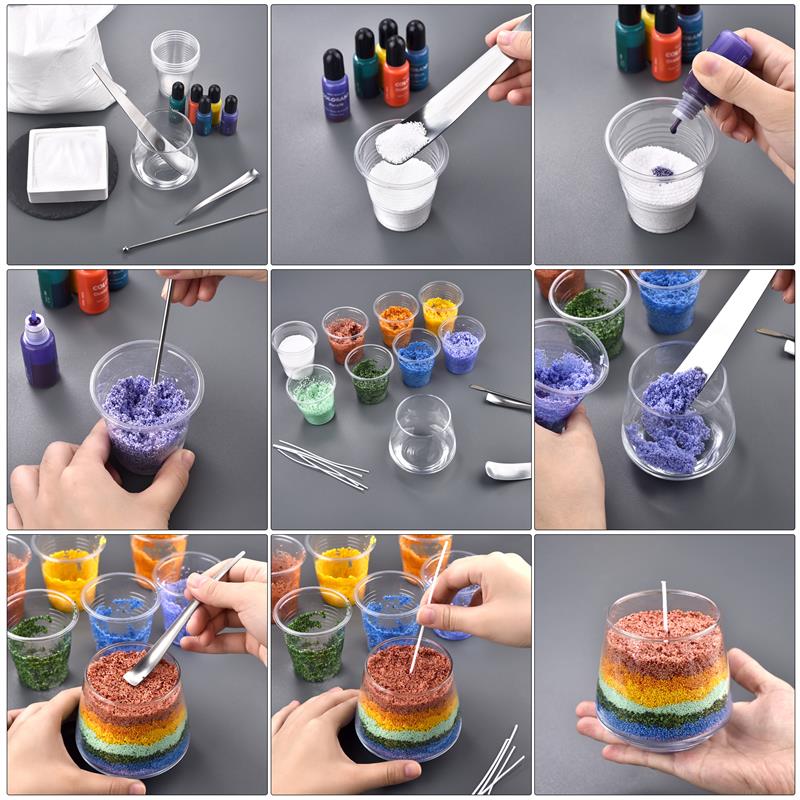 50g Sand Wax Ice Flower Wax Wh – Candle Making Material Wholesale Bewertung und Preis