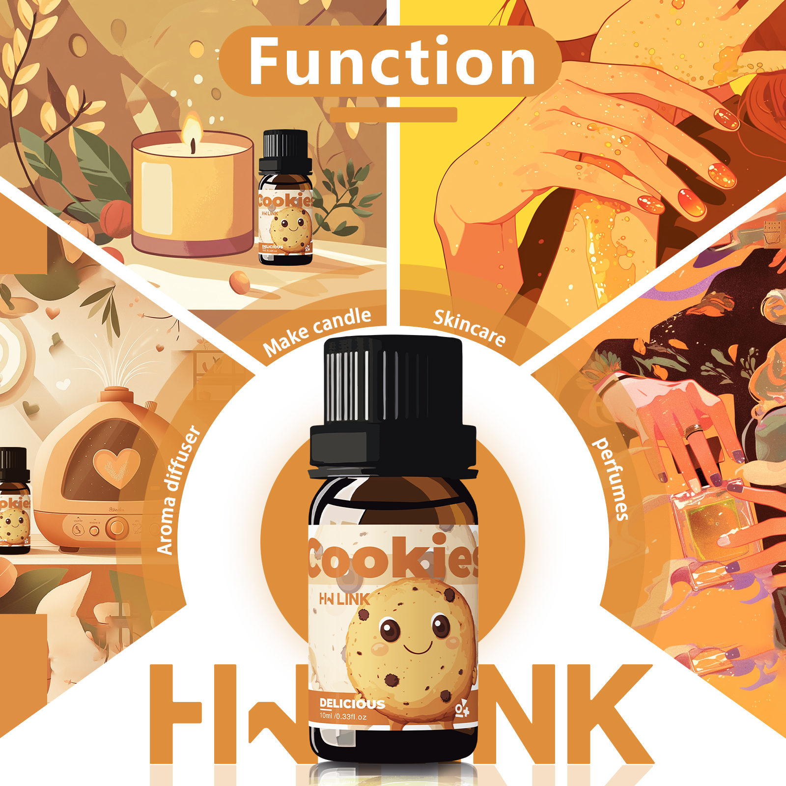 10ml Cookies Essential Oils Pe – Candle Making Ingredients Bewertung und Preis