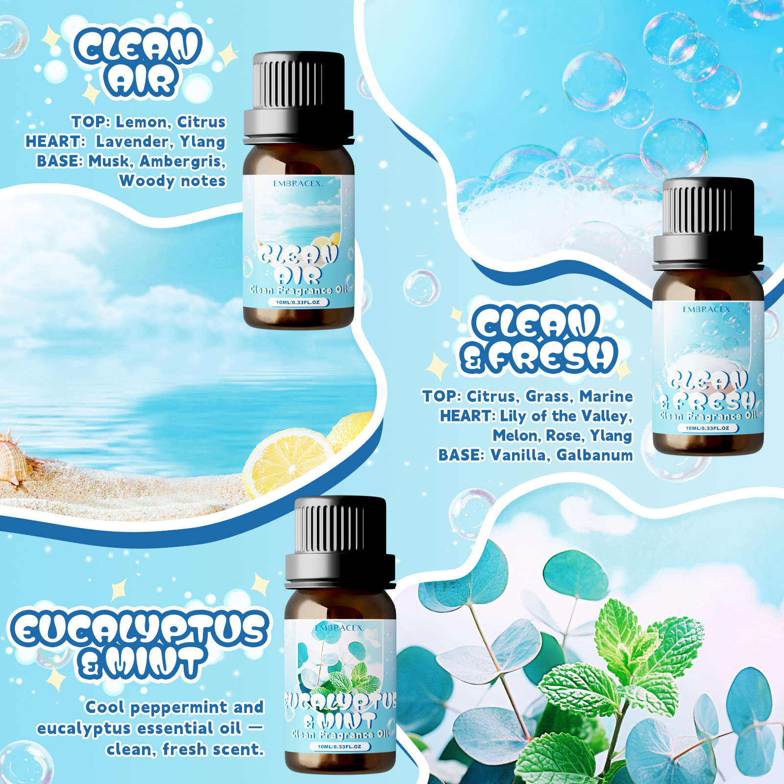 10ml Clean Air Essential Oil L – Candle Making Ingredients Bewertung und Preis