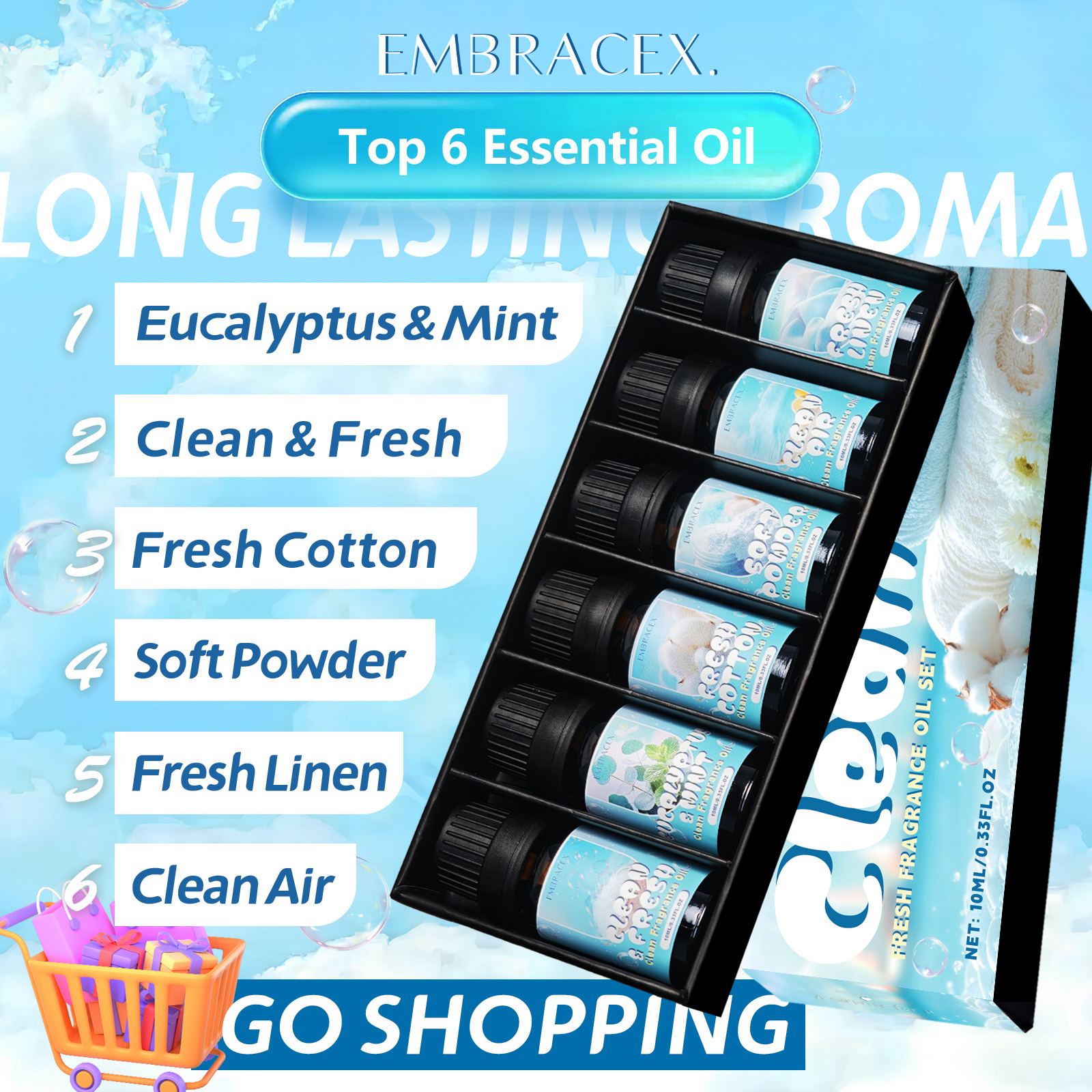 10ml Clean Air Essential Oil L – Candle Making Ingredients Bewertung und Preis
