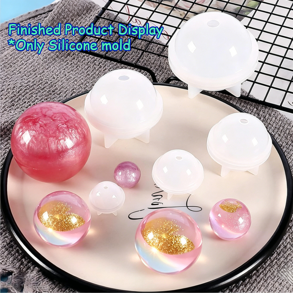 5Pcs Sphere Silicone Mold Kit  – Candle Making Kit For Kids Bewertung und Preis