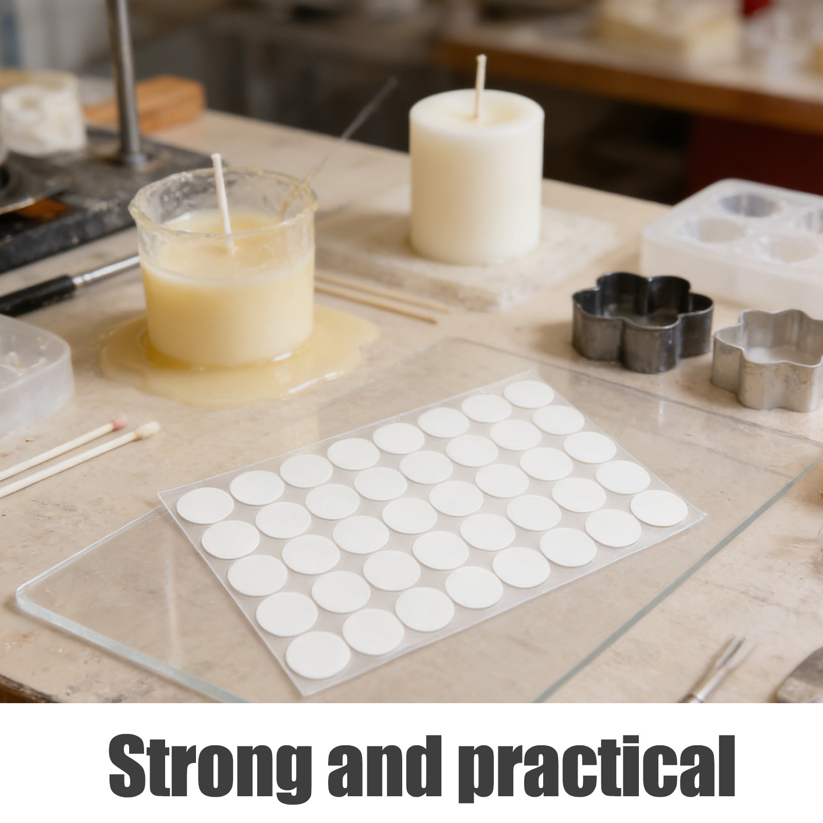 800Pcs Wick Stickers Double-Si – Adhesive Dot Wick Bewertung und Preis