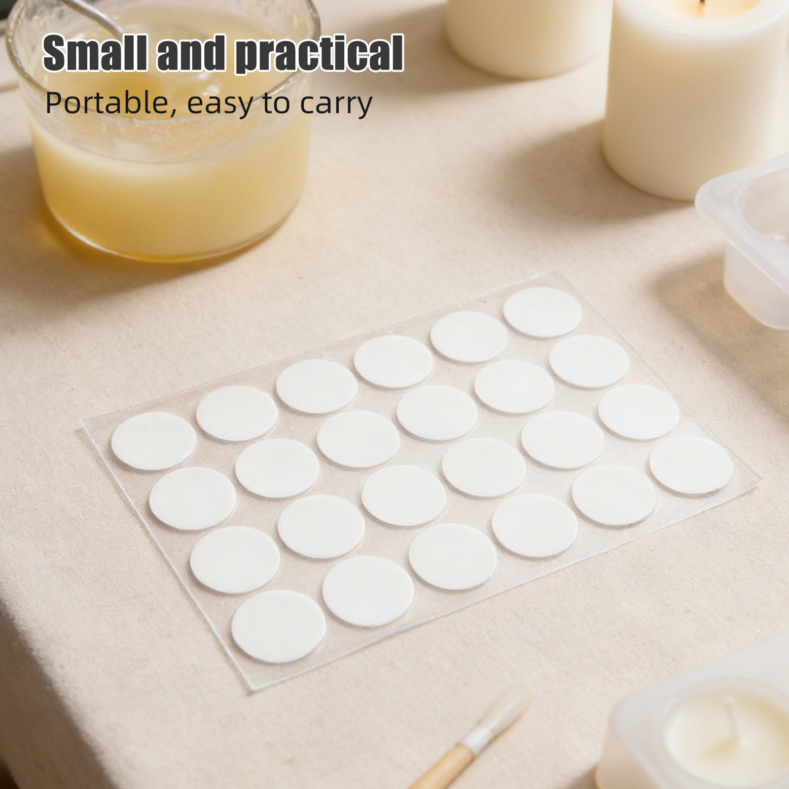 800Pcs Wick Stickers Double-Si – Adhesive Dot Wick Bewertung und Preis