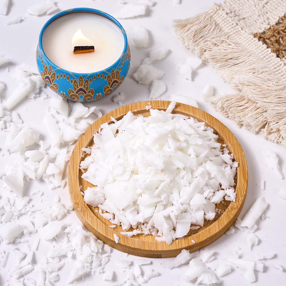 1LB Natural Plant White Coconu – Candle Making Material Wholesale Bewertung und Preis