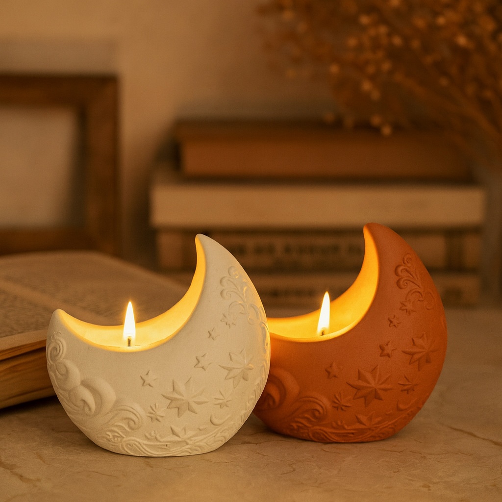 3d Relief Moon Gypsum Resin Mo – Candle Making Process Bewertung und Preis