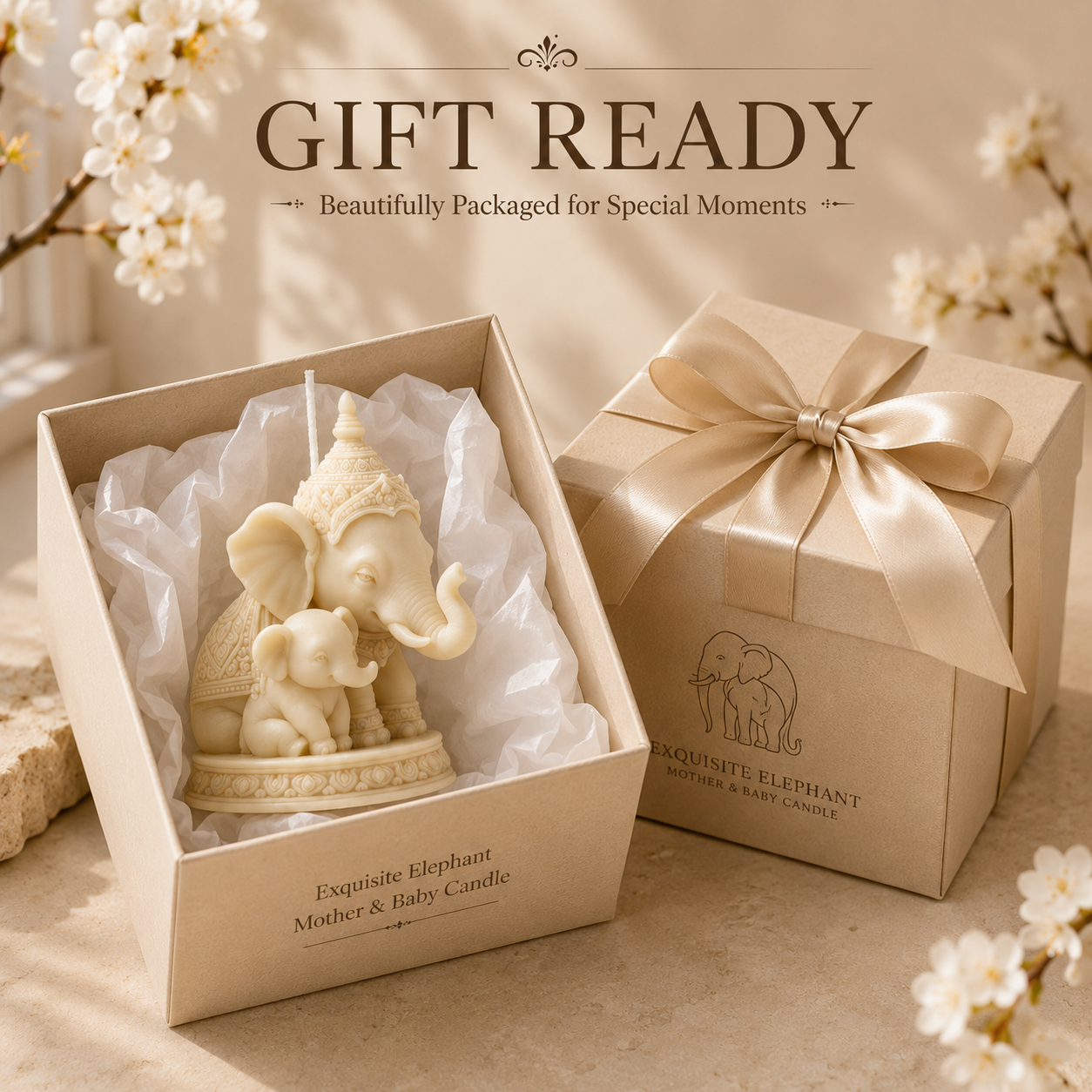 Thai Mother and Child Elephant – Candle Making Kit For Kids Bewertung und Preis