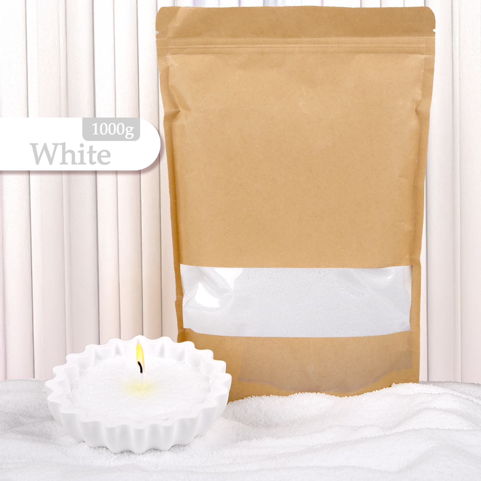 500g-1kg Sand Wax Ice Flower W – Candle Making Material Wholesale Bewertung und Preis