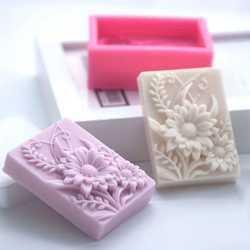 3D Flower Square Soap Silicone – Candle Making Tools Bewertung und Preis