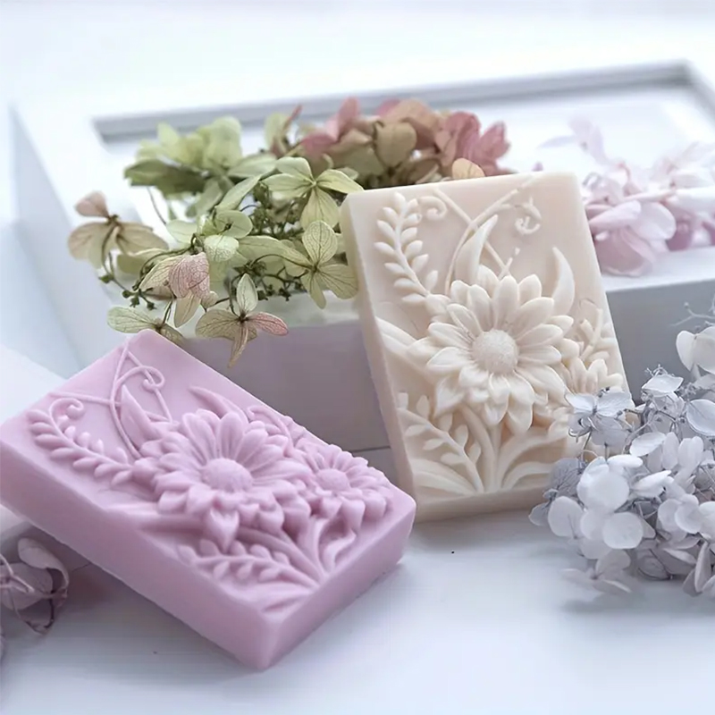 3D Flower Square Soap Silicone – Candle Making Tools Bewertung und Preis