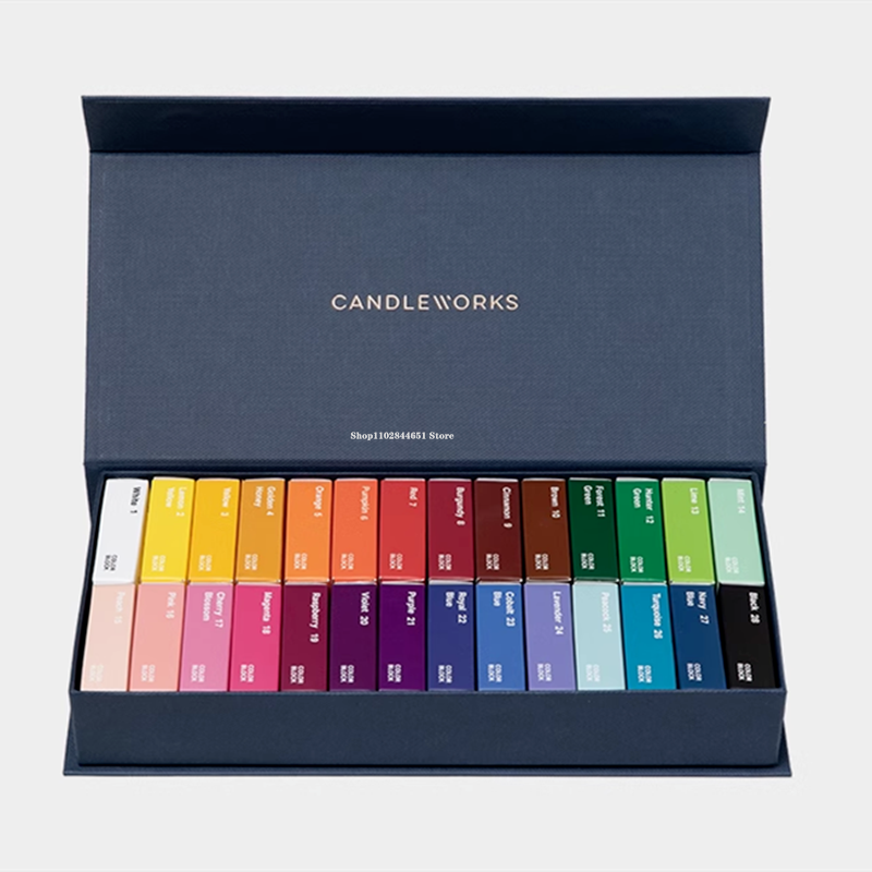 28 Color Set Brick Candle Soli – Candle Making Instructions Bewertung und Preis