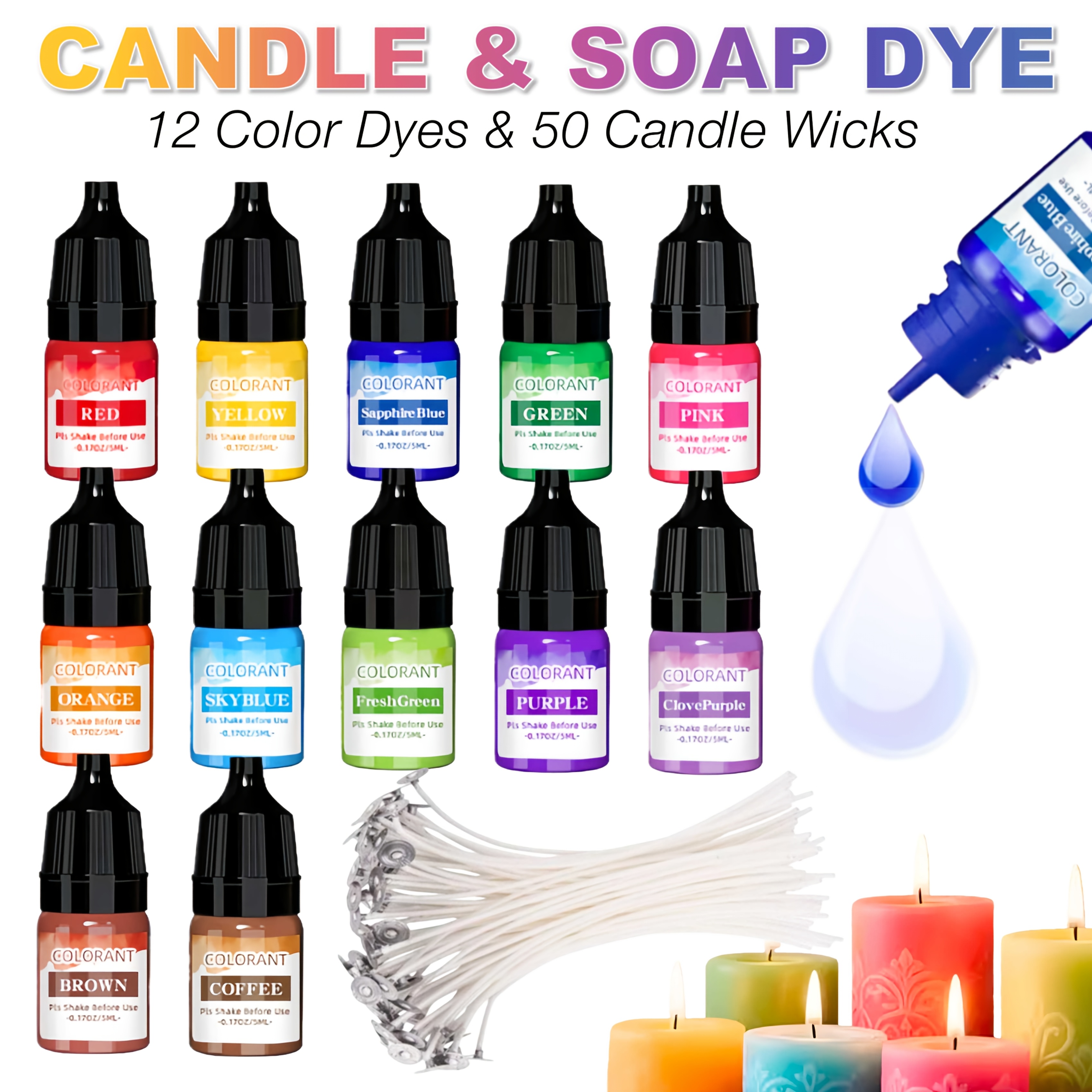 62Pcs Candle Making Supplies S – Candle Making Instructions Bewertung und Preis