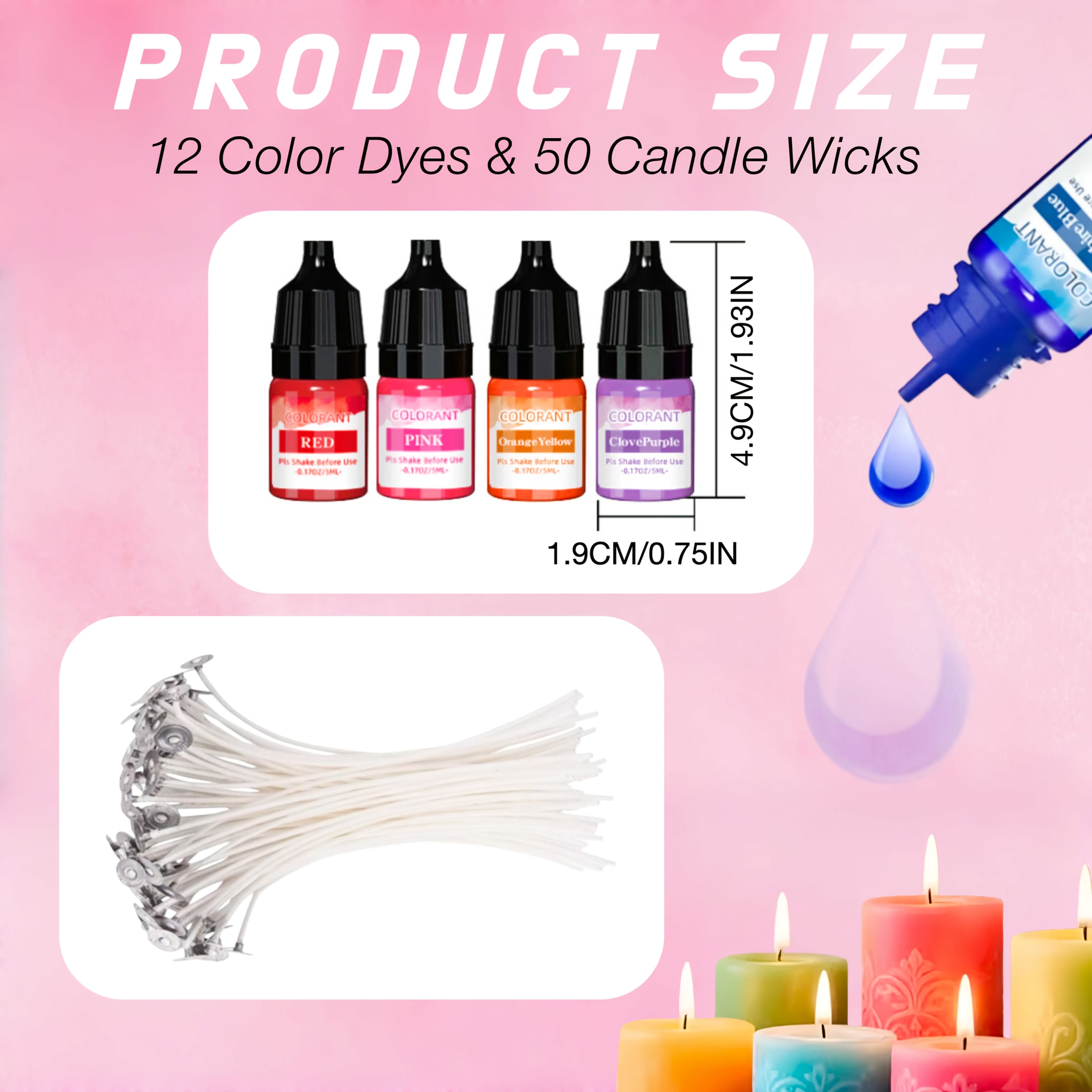 62Pcs Candle Making Supplies S – Candle Making Instructions Bewertung und Preis
