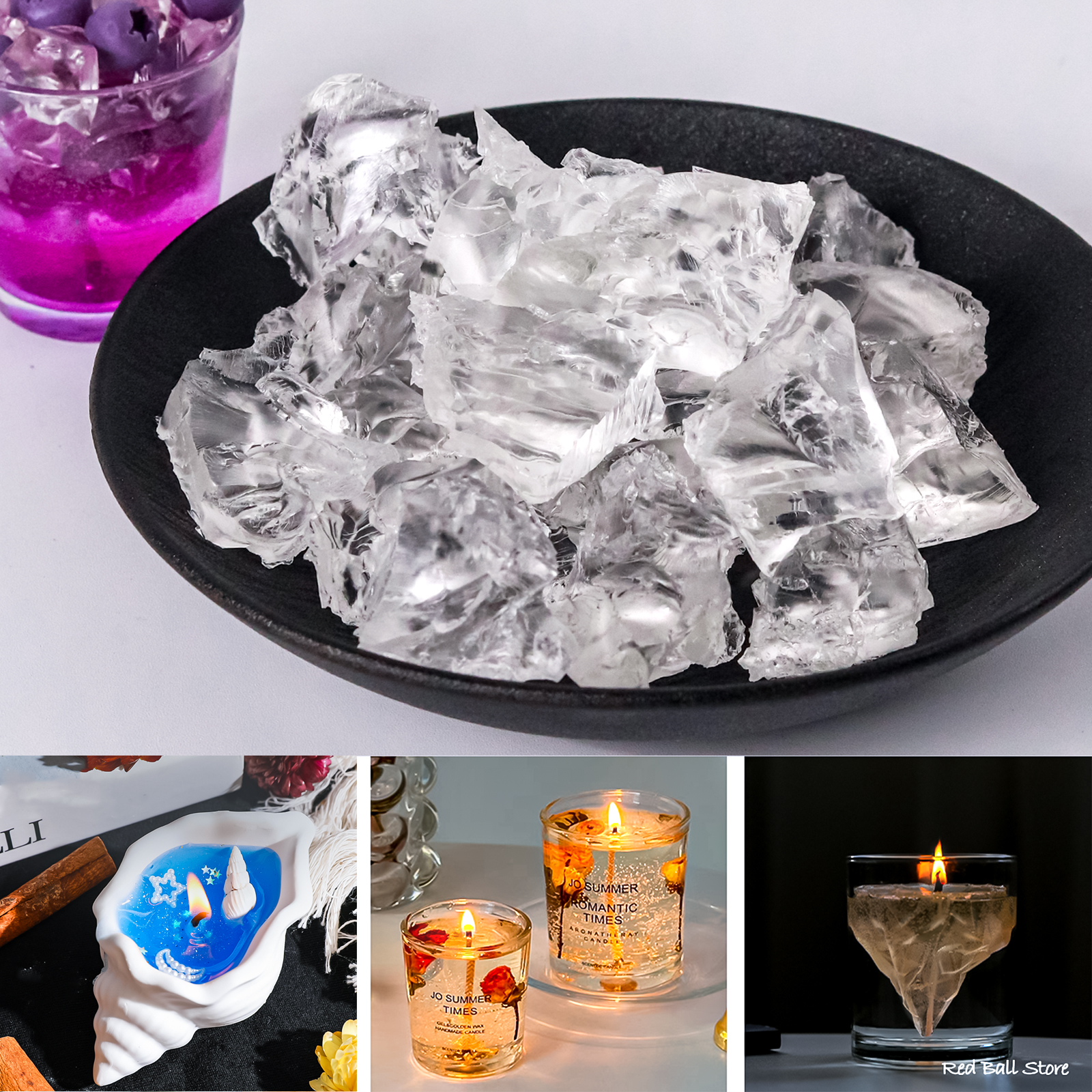 100G Jelly Wax Wholesale Color – Candle Making Material Wholesale Bewertung und Preis