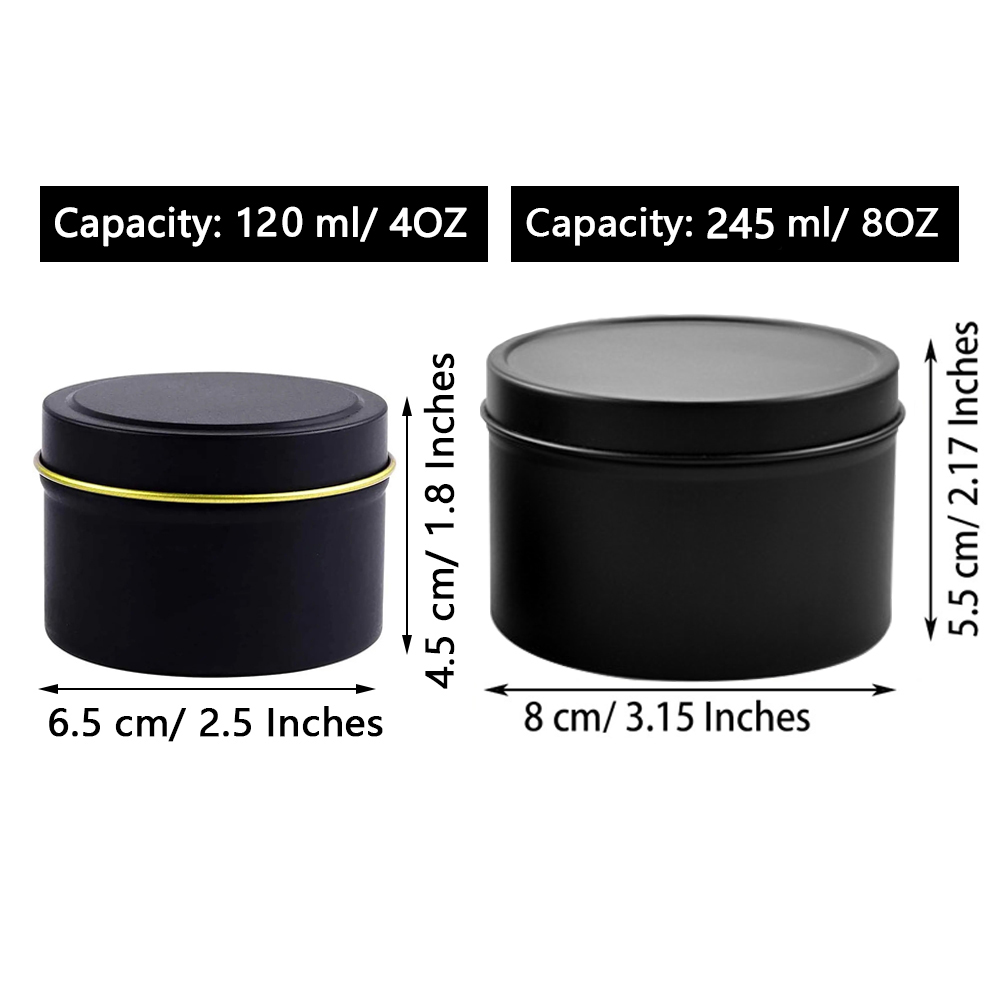 4oz/ 8oz Candle tins with lids – Candle Making Pot Bewertung und Preis