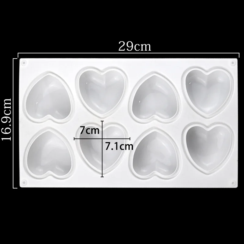 Love Heart Silicone Soap Mold  – Candle Making Experience Bewertung und Preis