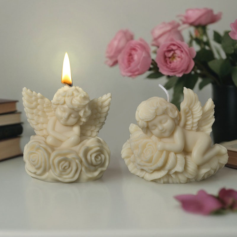 3D Rose Angel Children Candle  – Candle Making Kit For Kids Bewertung und Preis