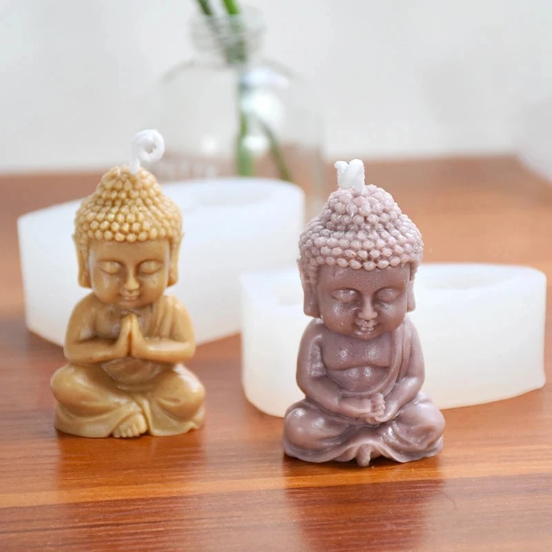 3D Buddha Silicone Candle Mold – Candle Making Process Bewertung und Preis