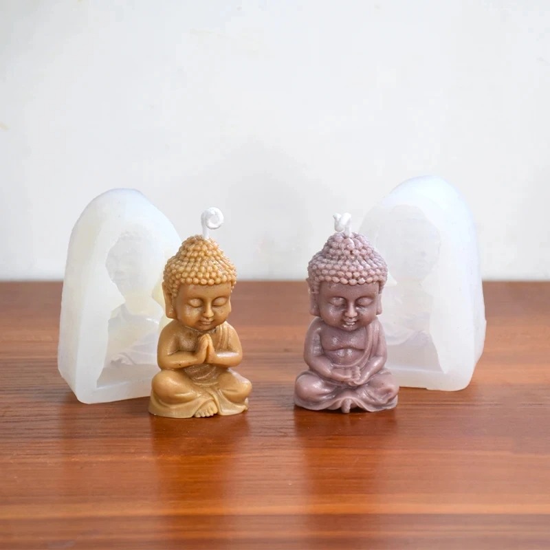 3D Buddha Silicone Candle Mold – Candle Making Process Bewertung und Preis