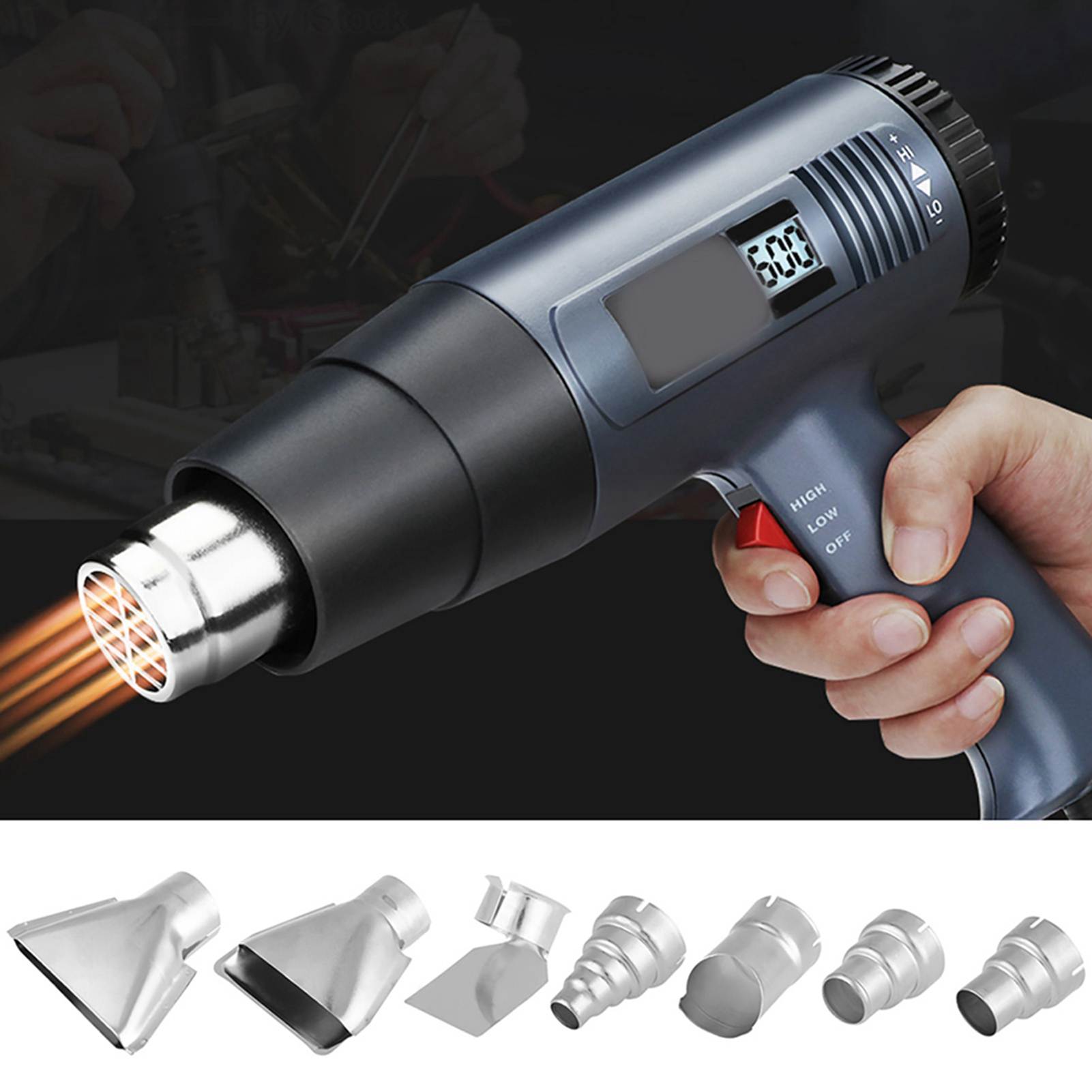7pcs Heat Gun Nozzles Kit - 35 – Heat Gun Embossing Bewertung und Preis