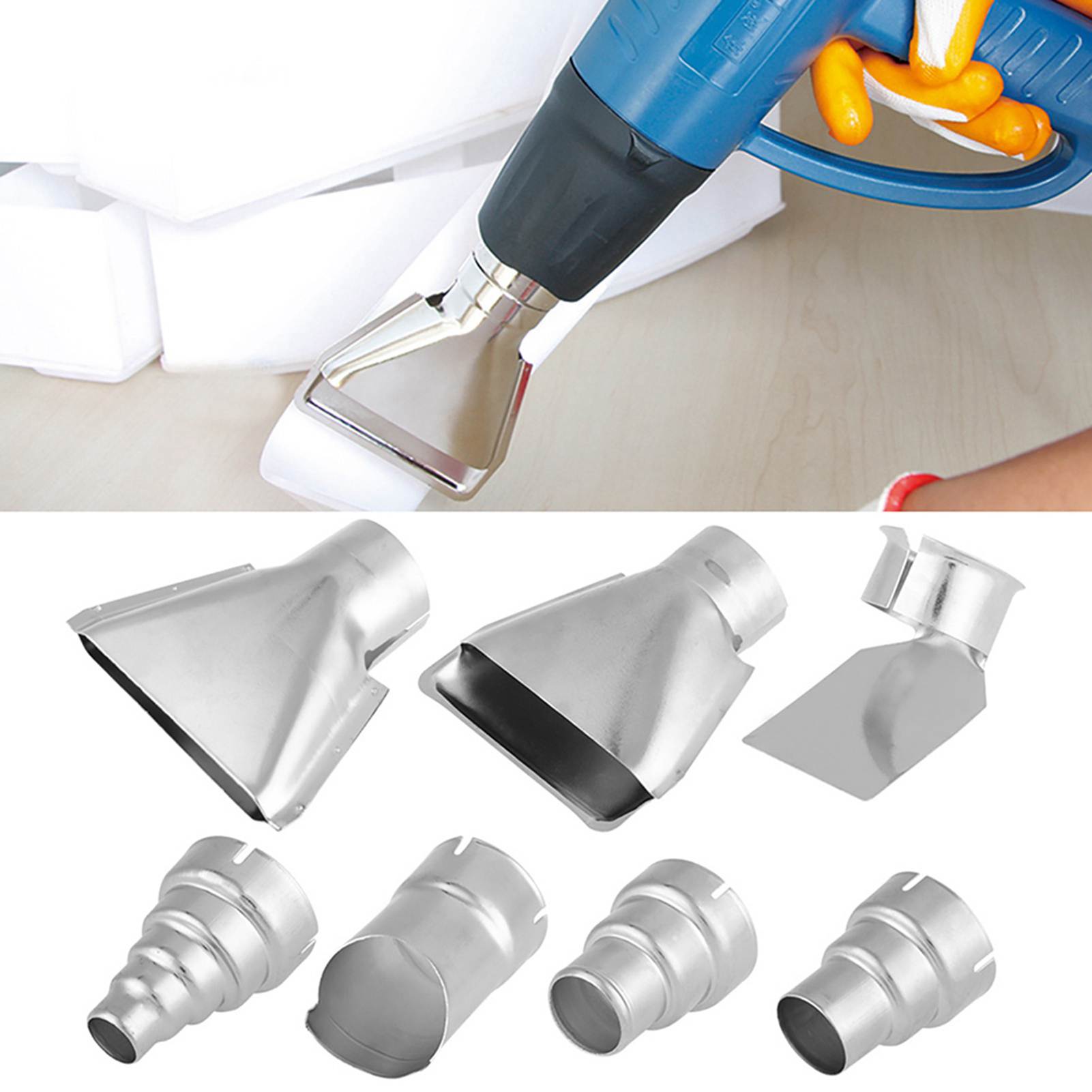 7pcs Heat Gun Nozzles Kit - 35 – Heat Gun Embossing Bewertung und Preis