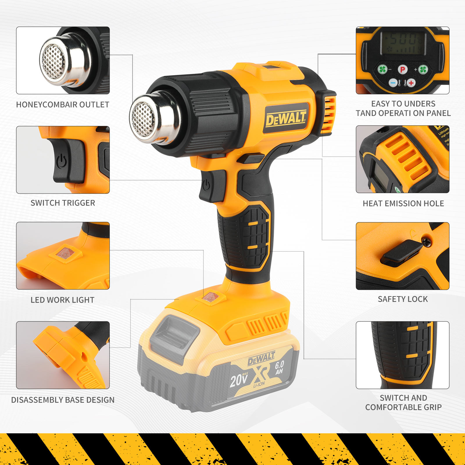NEW 2026 DEWALT DCE530 20V Cor – Heat Gun Embossing Bewertung und Preis
