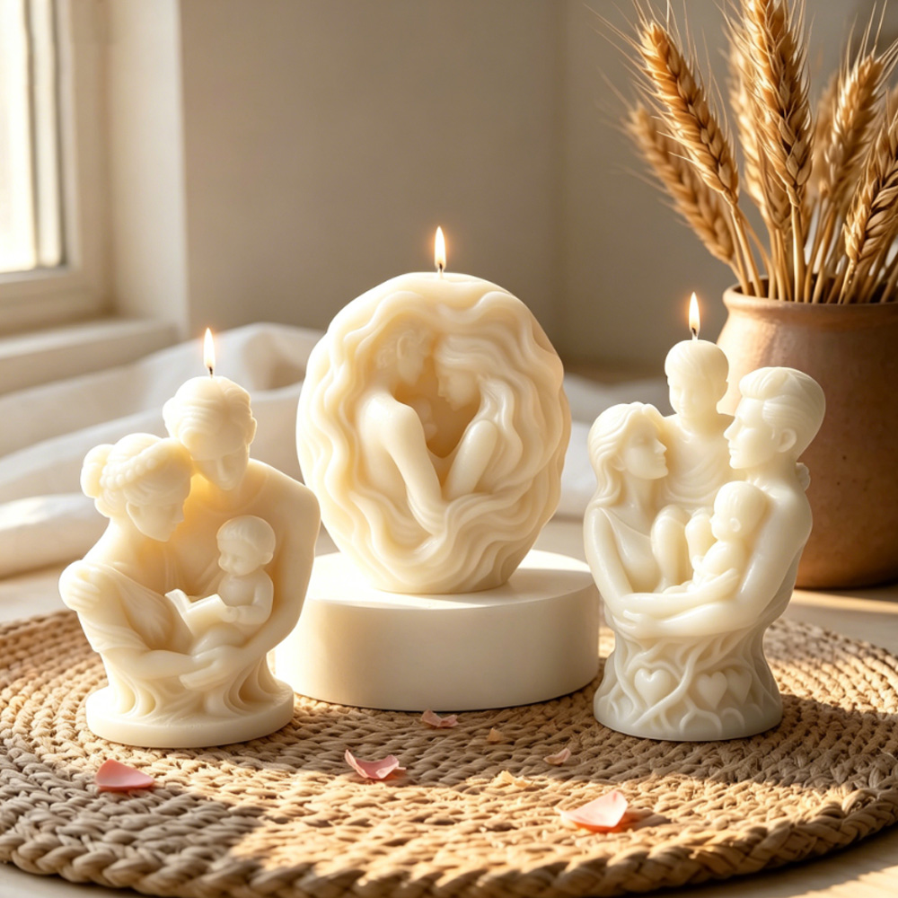 3D family hug silicone candle  – Candle Making Kit For Kids Bewertung und Preis