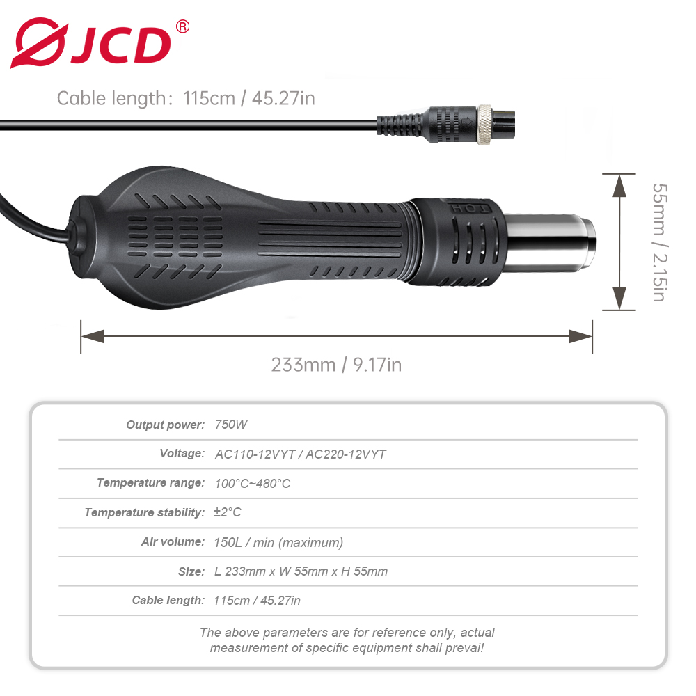 JCD HOT AIR GUN Soldering stat – Heat Gun Embossing Bewertung und Preis