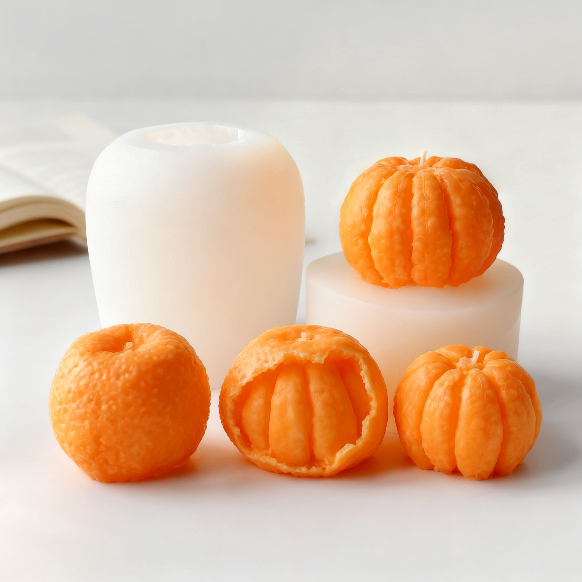 Fruit modeling silicone candle – Candle Making Wax Melter Bewertung und Preis