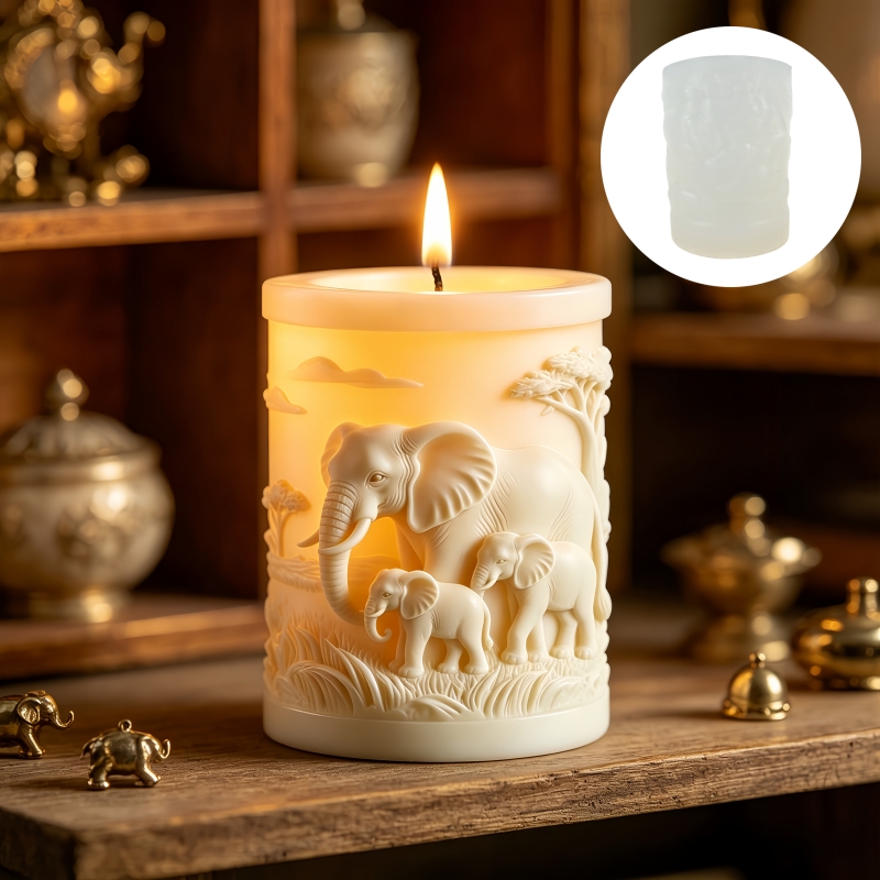 Elephant and Elephant Child Cy – Candle Making Kit For Kids Bewertung und Preis