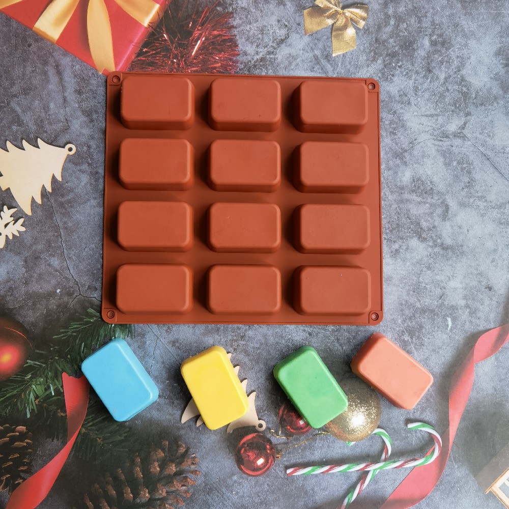 12 Cavity Square Silicone Soap – Candle Making Experience Bewertung und Preis
