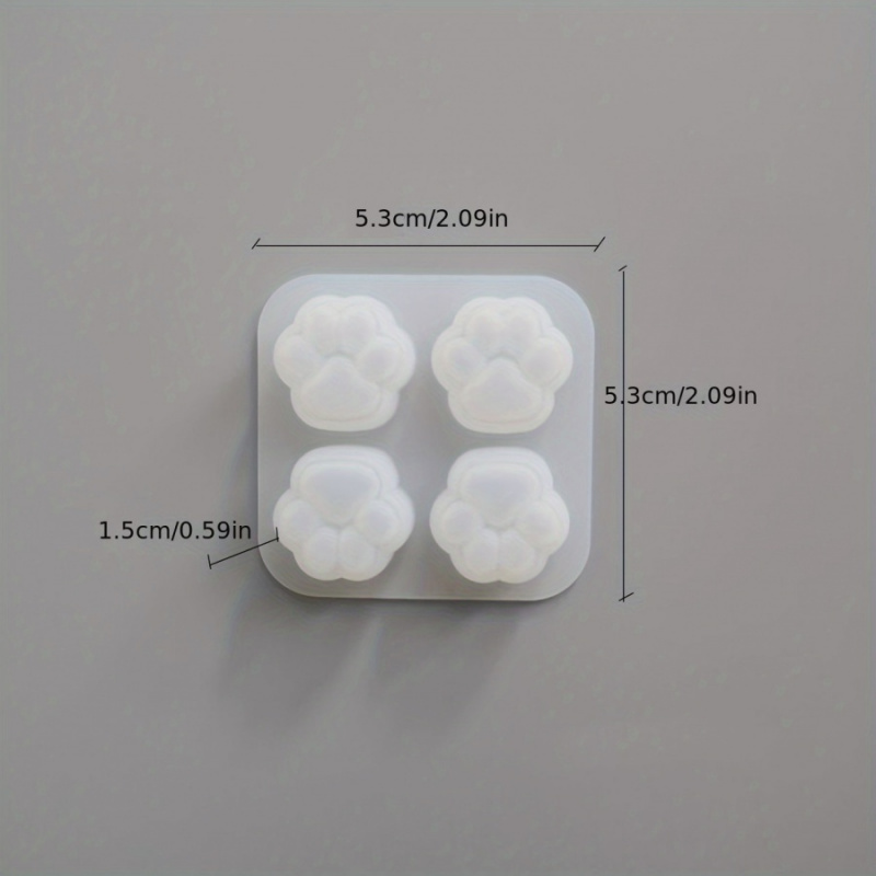 1Cat Paw Pattern Silicone Mold – Candle Making Tools Bewertung und Preis