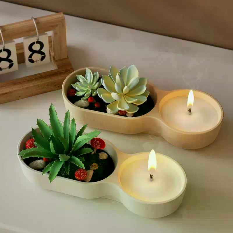 Double-Cup Plant Pot Silicone  – Candle Making Pot Bewertung und Preis