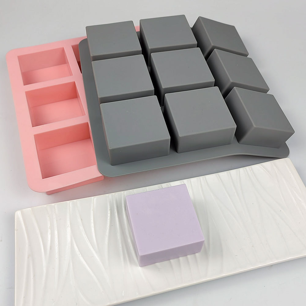 9 Hole Square Silicone Soap Mo – Candle Making Process Bewertung und Preis