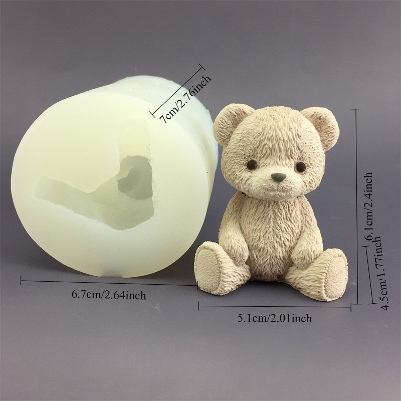 Cute Bear Honey Jar Silicone C – Candle Making Pot Bewertung und Preis