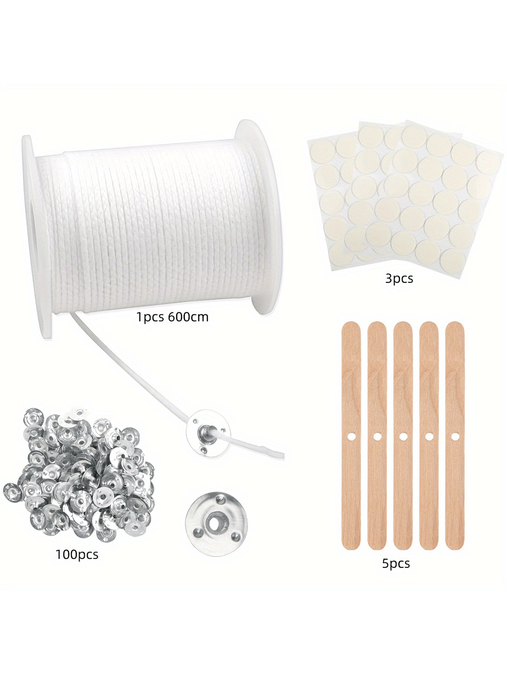 200 ft Candle Wick - Candle Wi – Candle Making Instructions Bewertung und Preis