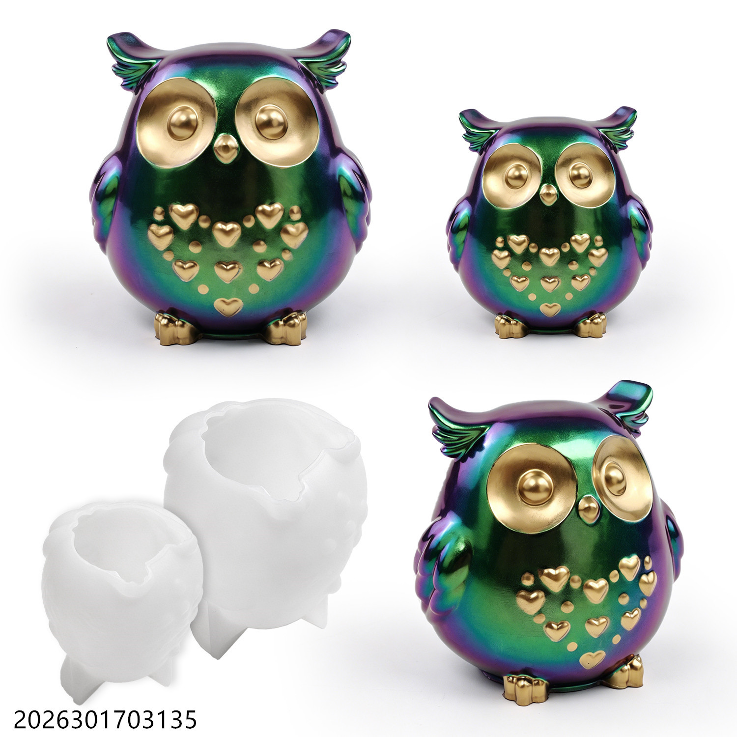 Owl Silicone Mold 3D Bird Shap – Candle Making Tools Bewertung und Preis
