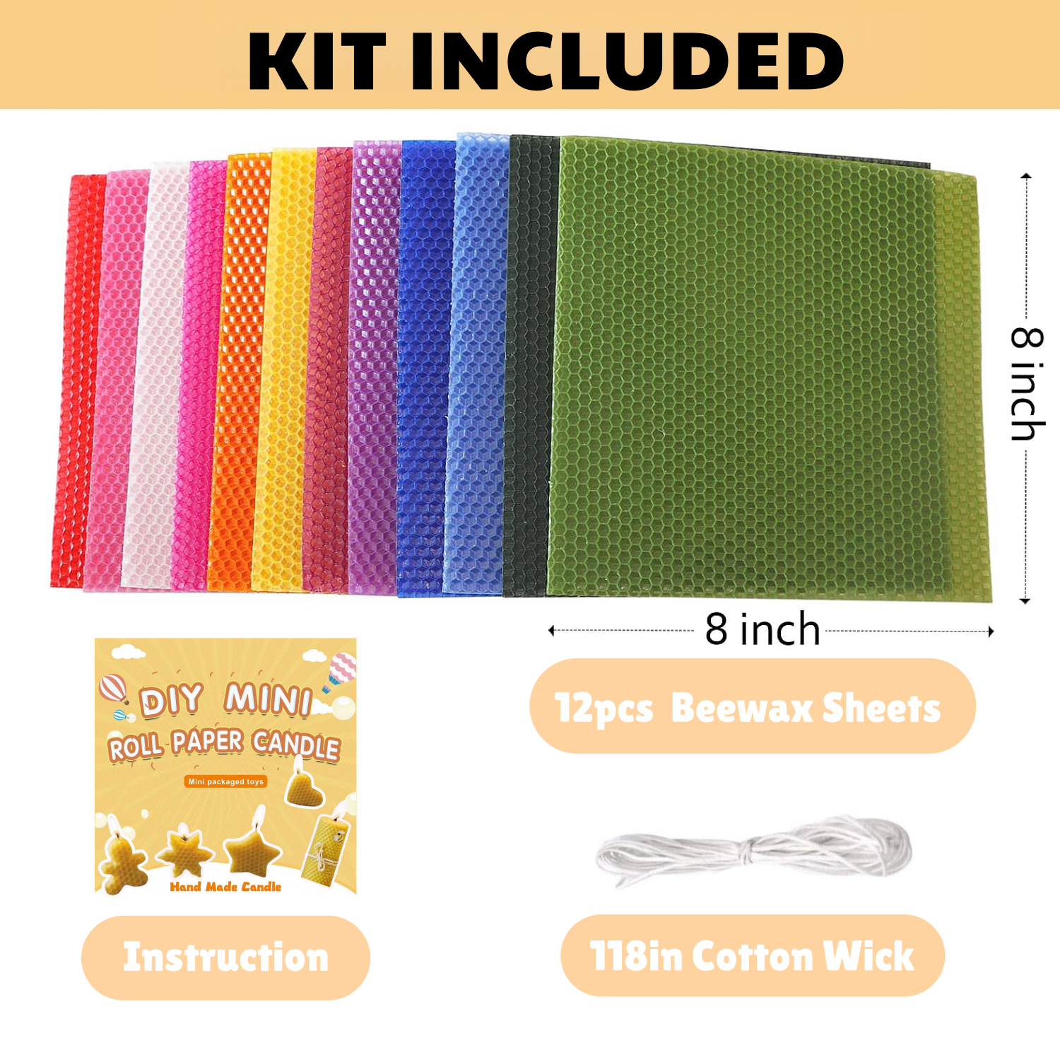 Beeswax Candle Making Kit 12pc – Candle Making Kit For Kids Bewertung und Preis